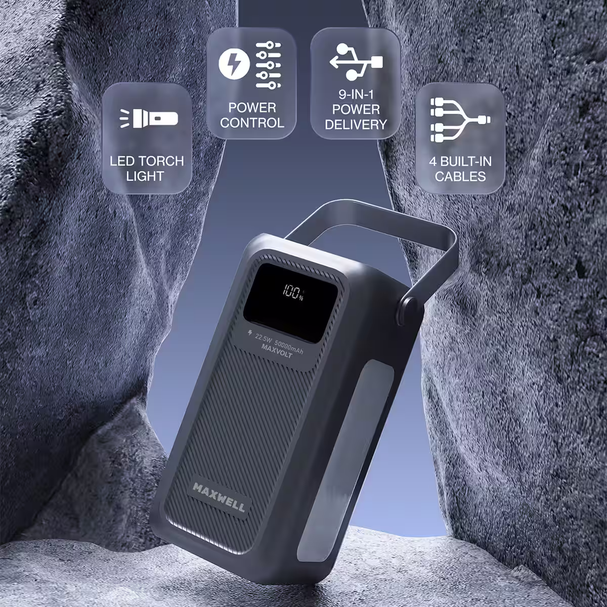 پاوربانک maxwell 50000