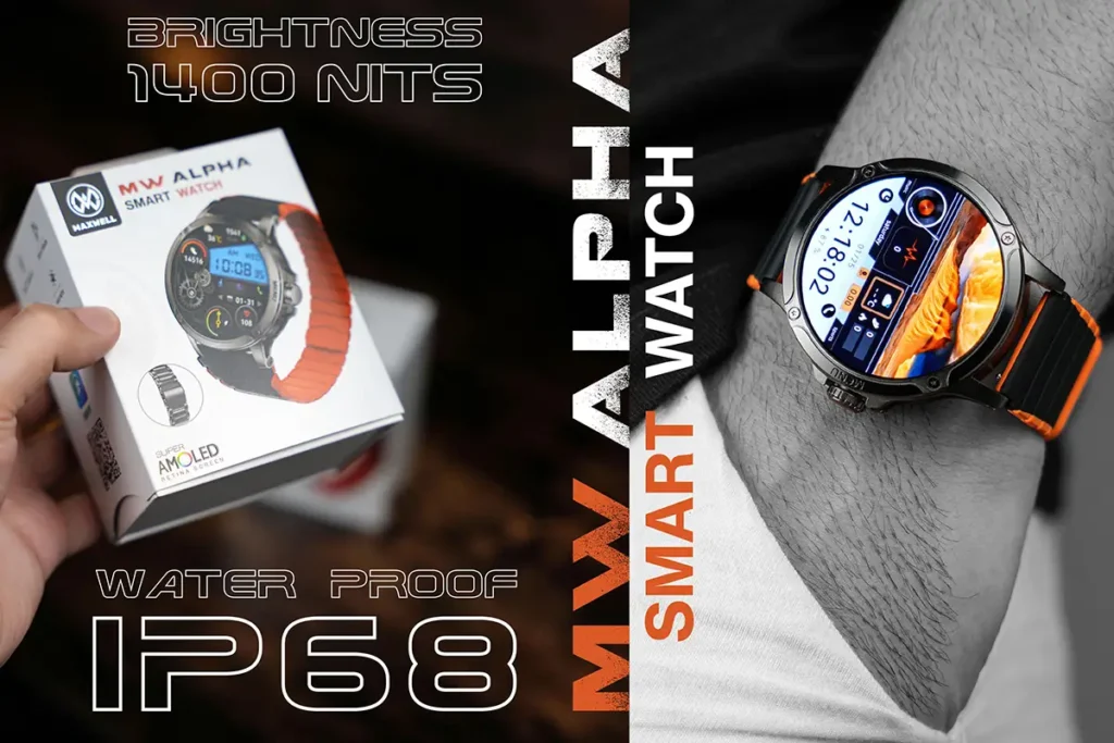 ساعت هوشمند maxwell alpha