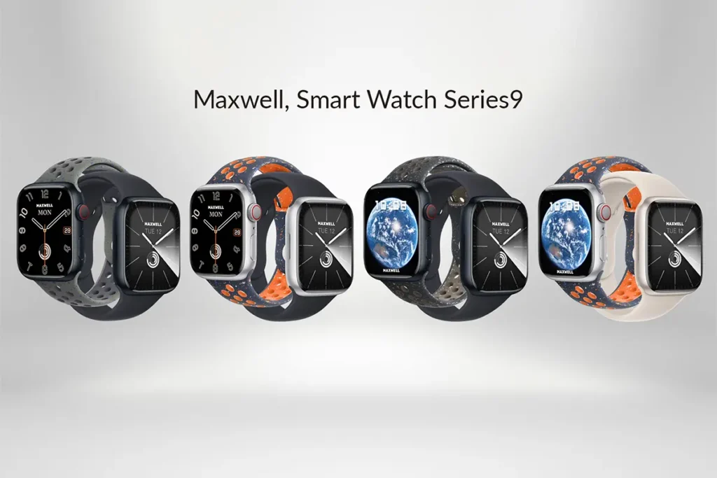 رنگ بندی ساعت هوشمند مکسول سری 9