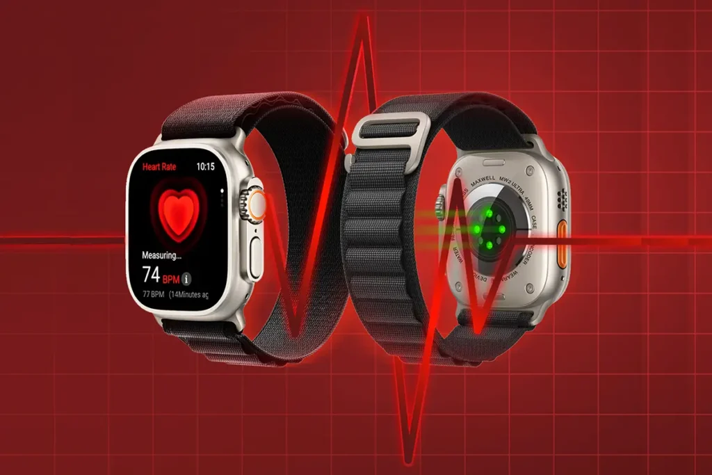 ساعت هوشمند Maxwell MW Ultra 2 با سنسور ضربان قلب