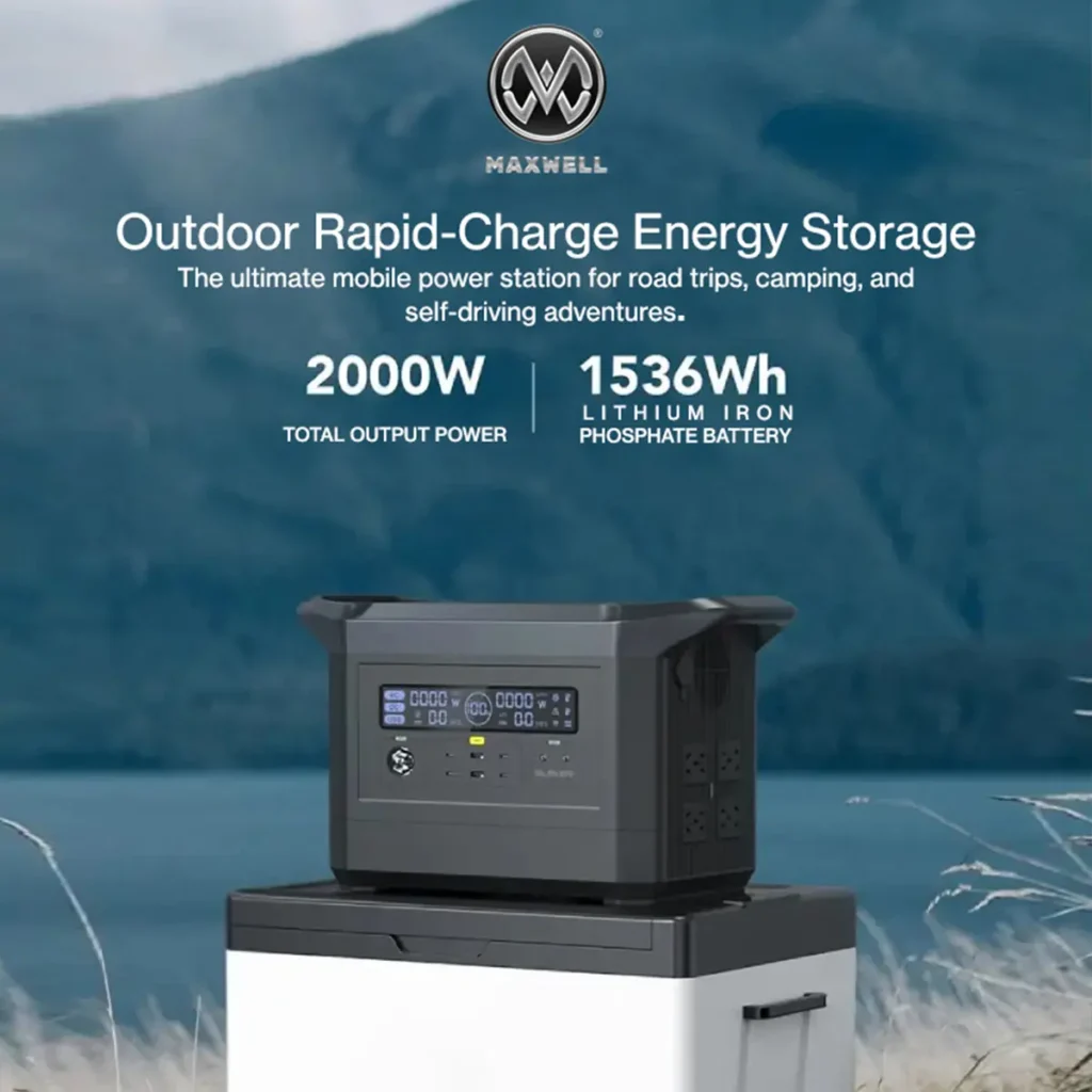 پاوراستیشن 2000 وات مکسول مدل mw-pps480k2000w