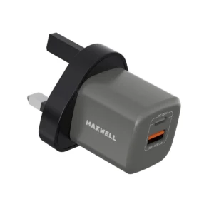 شارژر دیواری 25 وات مکسول مدل Chargemax نسخه 3 پین UK