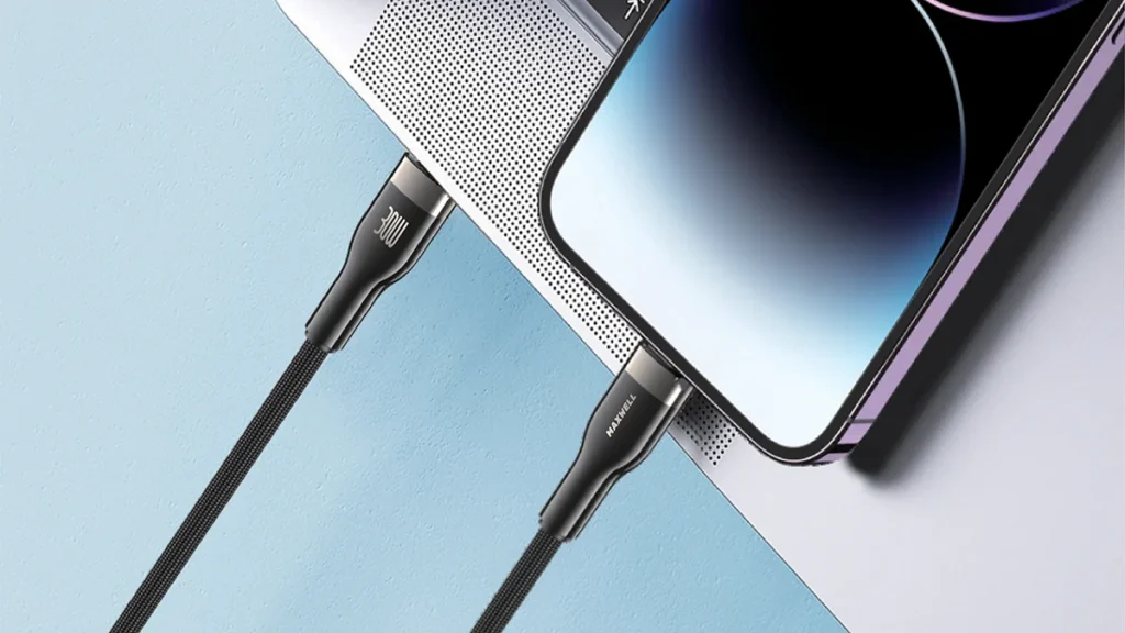 کابل شارژر آیفون مکسول