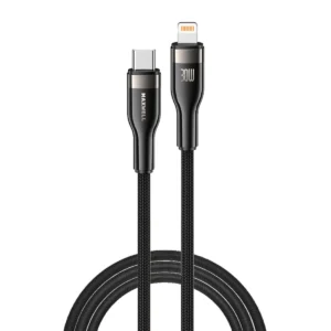 کابل شارژ Maxwell Turbo Line Type-C to Lightning